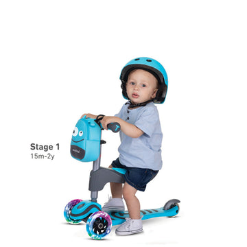 スマートトライク T-スクーター ピンク T1 T-scooTer キックスクーター スクートアンドライド【送料無料 沖縄・一部地域を除く】